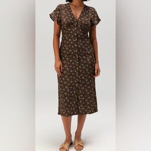 O'Neill Rayney Floral Midi Dress Size S